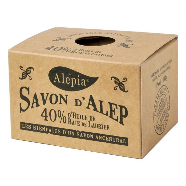 savon d'Alep 40 % laurier