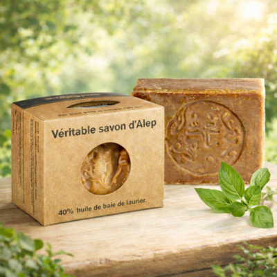 savon d'Alep 40 % laurier